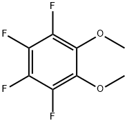 Benzene, 1,2,3,4-tetrafluoro-5,6-dimethoxy- Structure