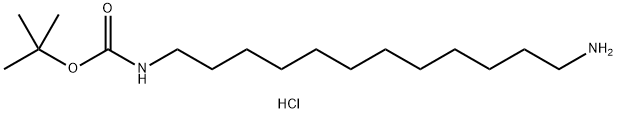 N-t-Butoxycarbonyl-1,12-diaminododecane hydrochloride,648441-48-9,结构式