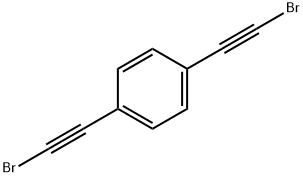 1,4-bis(2-bromoethynyl)benzene Structure