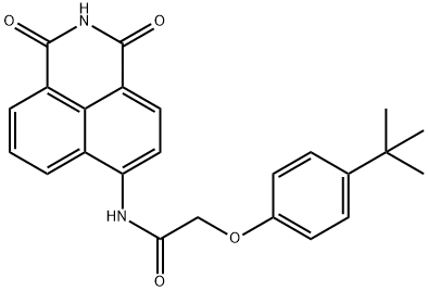 667434-71-1 2-(4-tert-butylphenoxy)-N-(1,3-dioxo-2,3-dihydro-1H-benzo[de]isoquinolin-6-yl)acetamide