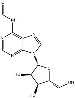 N6-Formyl-adenosine, 6706-56-5, 结构式