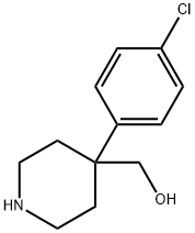 (4-(2-Chlorophenyl)piperidin-4-yl)methanol,672927-27-4,结构式