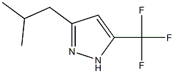 3-isobutyl-5-(trifluoromethyl)-1H-pyrazole,67294-34-2,结构式