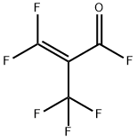 2-Propenoyl fluoride, 3,3-difluoro-2-(trifluoromethyl)- Structure