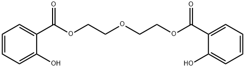 二甘醇二水杨酸酯,68494-14-4,结构式