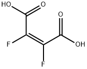 2,3-difluoromaleic acid Structure