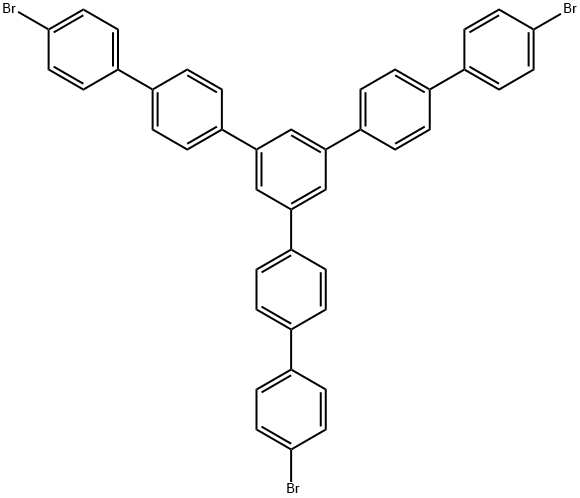 1,3,5-tris-(4-bromo-1,1'-diphenyl-4'-yl)benzene