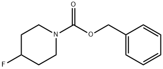 benzyl 4-fluoropiperidine-1-carboxylate Struktur