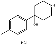 4-(4'-methylphenyl)-4-piperidinol hydrochloride Structure