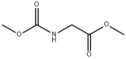 N-(Methoxycarbonyl)glycine Methyl Ester Structure
