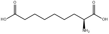 (S)-2-aminononanedioic acid Struktur
