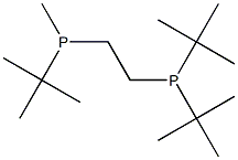 Bis(1,1-dimethylethyl)[2-[(1,1-dimethylethyl)methylphosphino]ethyl]phosphine Struktur