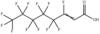 2-Octenoic acid, 3,4,4,5,5,6,6,7,7,8,8,8-dodecafluoro- Structure