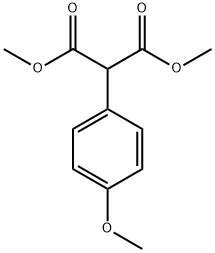 2-(4-甲氧基苯基)丙二酸-1,3-二甲酯, 71146-13-9, 结构式