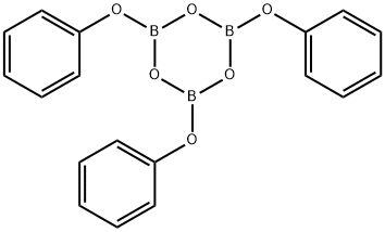 Boroxin, 2,4,6-triphenoxy- 结构式