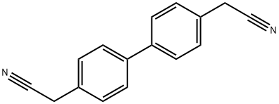 4,4'-联苯二乙腈,7255-83-6,结构式