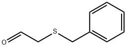 2-(ベンジルチオ)エタナール 化学構造式