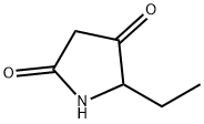 5-乙基吡咯烷-2,4-二酮, 74730-37-3, 结构式