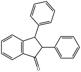 2,3-diphenyl-2,3-dihydroinden-1-one,7474-64-8,结构式