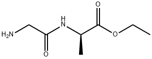D-Alanine, N-glycyl-, ethyl ester Struktur