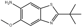 2-(tert-butyl)-5-methoxybenzo[d]thiazol-6-amine Structure