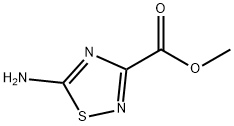 5-氨基-1,2,4-塞二唑-3-甲酸甲酯, 75028-16-9, 结构式