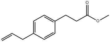 Methyl 3-(4-allylphenyl)propanoate,752137-44-3,结构式