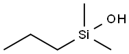 Silanol, dimethylpropyl- Structure