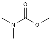 メチル=N,N-ジメチルカルバマート 化学構造式