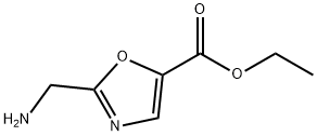 ethyl 2-(aminomethyl)oxazole-5-carboxylate Structure