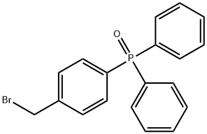 4-(溴甲基)苯基二苯基氧化膦 结构式