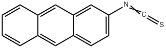 2-イソチオシアナトアントラセン 化学構造式