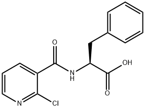 N-(2-Chloronicotinoyl)-3-Phenylalanine Structure