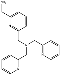 1-(6-(aminomethyl)pyridin-2-yl)-N,N-bis(pyridin-2-ylmethyl)methanamine 结构式