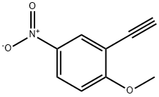 2-甲氧基-5-硝基苯乙炔,77123-62-7,结构式
