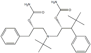 二(叔丁基)((2R,2'S)-氮杂二基双(1-苯基丙烷-3,2-二基))二氨基甲酸酯,777026-65-0,结构式
