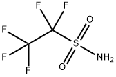 ペンタフルオロエタンスルホンアミド 化学構造式