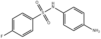 N-(4-氨基苯基)-4-氟苯磺酰胺, 793727-98-7, 结构式