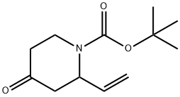 1-Boc-2-vinyl-4-piperidinone Structure