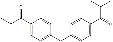 2-methyl-1-(4-{[4-(2-methylpropanoyl)phenyl]methyl}phenyl)propan-1-one