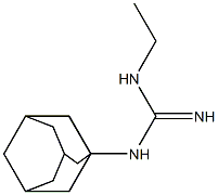 1-(金刚烷-1-基)-3-乙基胍, 803619-71-8, 结构式