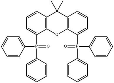 Phosphine oxide, (9,9-dimethyl-9H-xanthene-4,5-diyl)bis[diphenyl-,808142-24-7,结构式
