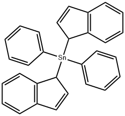 BIS(1-INDENYL)DIPHENYLTIN Struktur