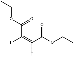 diethyl 2,3-difluoromaleate Structure