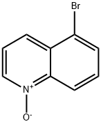 5-溴喹啉-N-氧化物 结构式