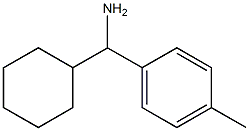 cyclohexyl(4-methylphenyl)methanamine Structure