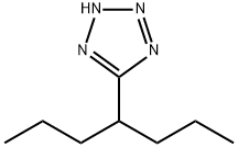5-(4-Heptyl)tetrazole Structure