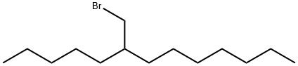 1-溴-2-戊基壬烷 结构式
