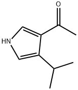 1-(4-isopropyl-pyrrol-3-yl)-ethanone,855625-93-3,结构式