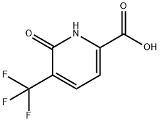 6-oxo-5-(trifluoromethyl)-1,6-dihydropyridine-2-carboxylic acid Structure